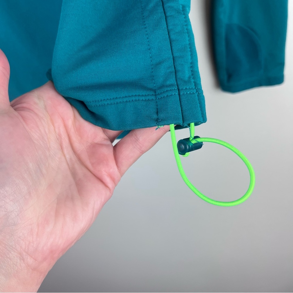 Athleta Alacrity Half Zip Jacket Pullover Green S… - image 5